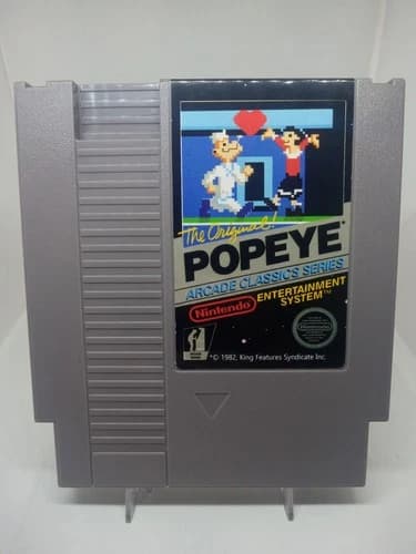 Popeye (Nintendo NES) Reconditioned! Authentic!