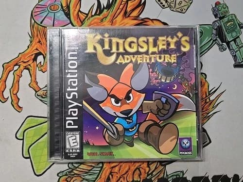 Kingsley's Adventure (Sony PlayStation 1, 1999) CIB W. REG CARD