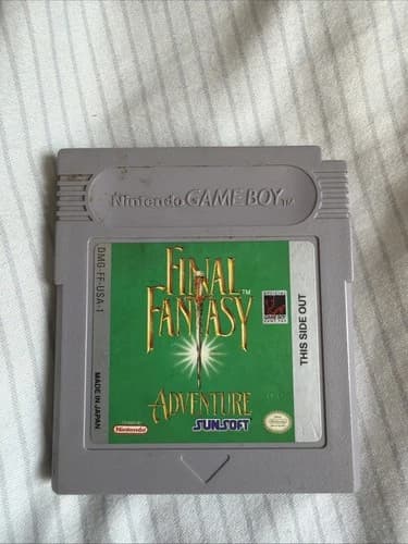 Final Fantasy Adventure Nintendo Game Boy Cartridge Tested 🌟