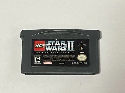 Pokemon LEGO Star Wars II The Original Trilogy GBA Game Boy Advance TESTED WORKS
