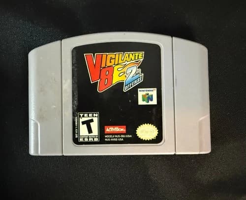 Vigilante 8 2nd Offense Nintendo 64 N64 Tested Working