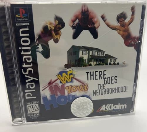 WWF In Your House (PlayStation 1, PS1) CIB Complete Video Game World Wrestling