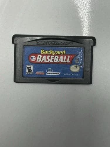 Backyard Baseball. (Nintendo Game Boy Advance, 2002)