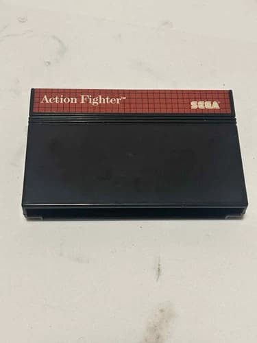 Action Fighter (Sega Master System, 1986) Cartridge Only – Tested & Working
