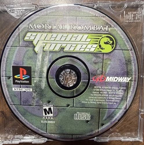 PS1 Mortal Kombat Special Forces *Disc Only*Tested*