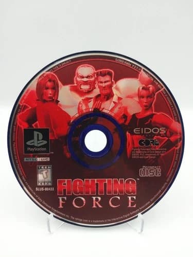 Fighting Force (Sony PlayStation PS1, 1997) Black Label Disc Only TESTED