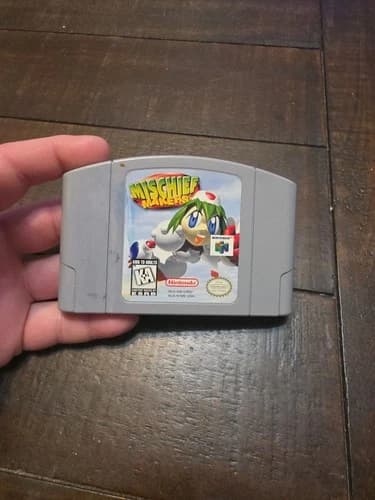 Nintendo 64 Mischief Makers Cartridge Only, N64, Tested And Works