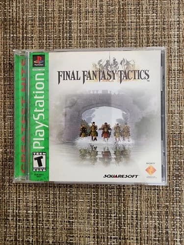 Final Fantasy Tactics (Sony PlayStation 1 PS1, 1998) Pristine Disc Ex Cond