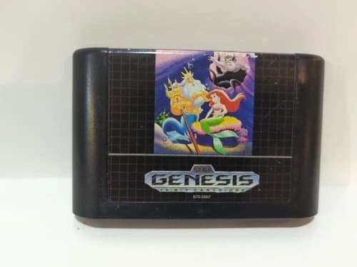 Disney's Ariel The Little Mermaid (Sega Genesis, 1992) – Cartridge Only, tested.