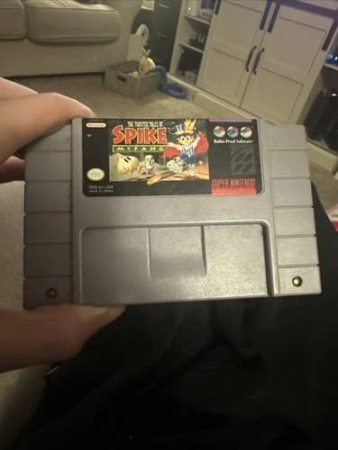 The Twisted Tales Of Spike McFang SNES - Cart Only - Tested And Working