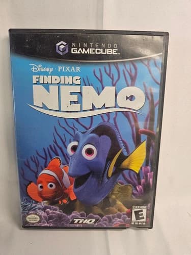 Game Cube Finding Nemo video game