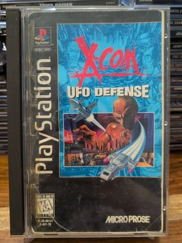 X-COM UFO Defense (Sony PlayStation 1, 1995) CIB Complete