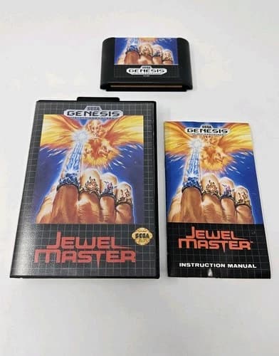 JEWEL MASTER SEGA GENESIS COMPLETE IN BOX