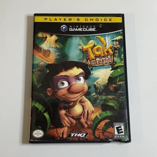 Tak and The Power of Juju Nintendo Gamecube Complete CIB - Tested