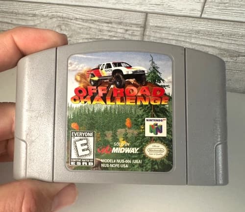 Off Road Challenge (Nintendo 64, 1998) N64 Authentic Game Cartridge