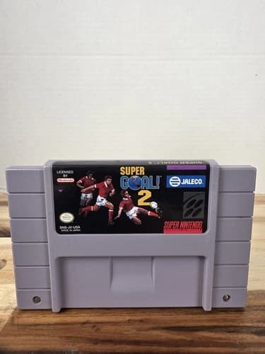 Super Goal! 2 (SNES) Super Nintendo - RARE Soccer Game
