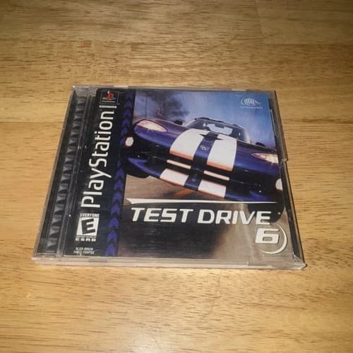 Test Drive 6 Sony PlayStation 1 PS1 - TESTED CIB