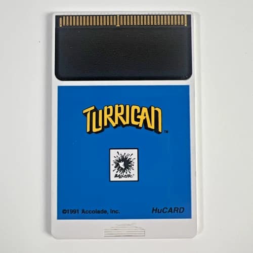 Turrican game For Turbo Grafx 16 - HuCARD Only - Tested and works great