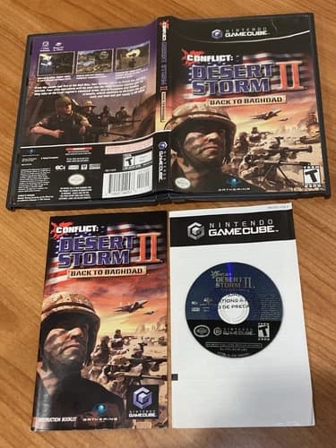 Conflict: Desert Storm II 2 -- Back to Baghdad (Nintendo GameCube, 2004)