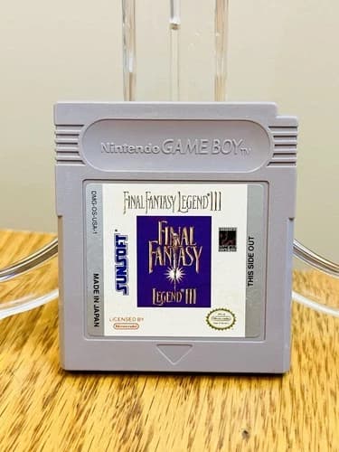 Final Fantasy Legend III Cart Nintendo Game Boy Authentic Tested Working Sunsoft
