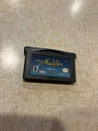 Disney's Aladdin (Nintendo Game Boy Advance) GBA Authentic Cartridge Only Tested