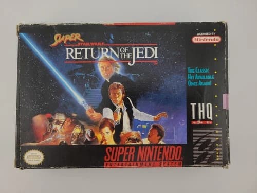 Super Star Wars: Return of the Jedi, SNES Cib And Tested