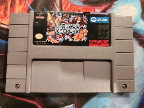 The Peace Keepers (Super Nintendo SNES, 1994) Authentic - Cleaned & Tested