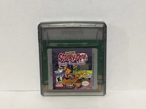 scooby-doo classic creep capers (Nintendo Gameboy Color) Cart Only TESTED