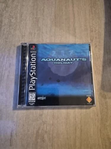 Aquanaut's Holiday PS1 PlayStation 1 Complete With Registration Card CIB