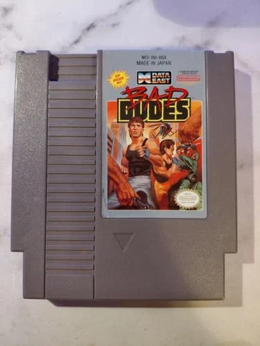 Bad Dudes (Nintendo NES, 1988) Game Cartridge Only - Tested