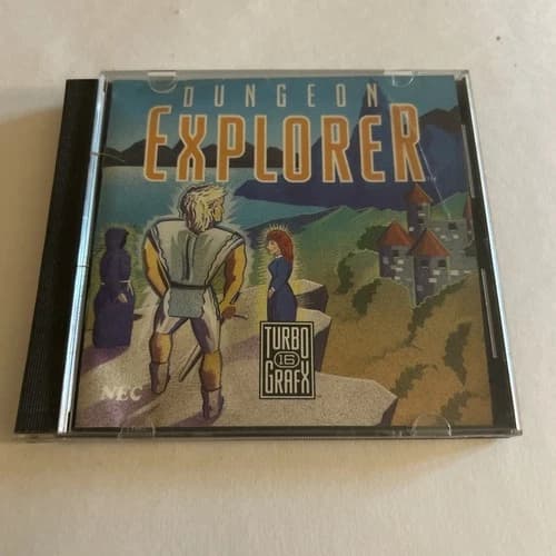 Dungeon Explorer TurboGrafx 16- CIB- Tested/ Authentic- See Pics