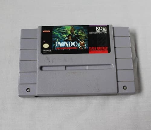 SNES Inindo - Cartridge - Super Nintendo - Tested/Authentic