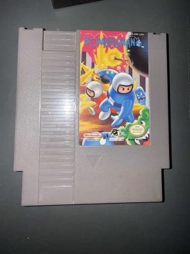 Bomberman II 2 NES Nintendo Game - Great Condition