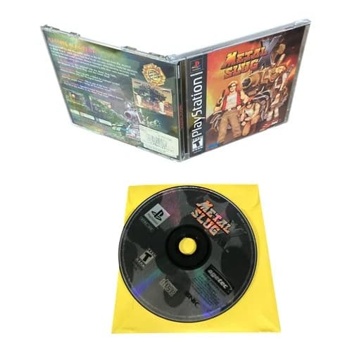 Sony PlayStation 1 PS1 CIB COMPLETE TESTED Metal Slug X