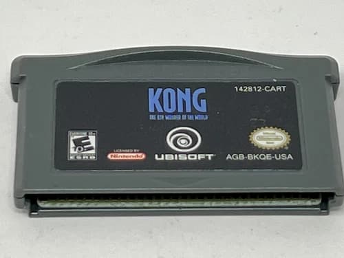 Kong: The 8th Wonder of the World (Nintendo Game Boy Advance GBA) *TESTED*