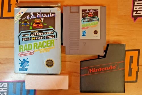 Rad Racer (Nintendo NES) CIB ($2 Shipping Available)