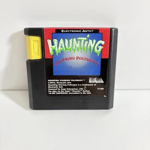 Haunting Starring Polterguy (Sega Genesis, 1993) Cartridge Only - Tested