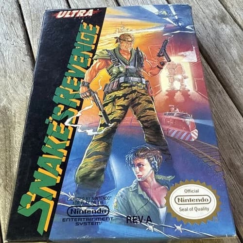 Snake's Revenge CIB (NES 1990) *Good Condition