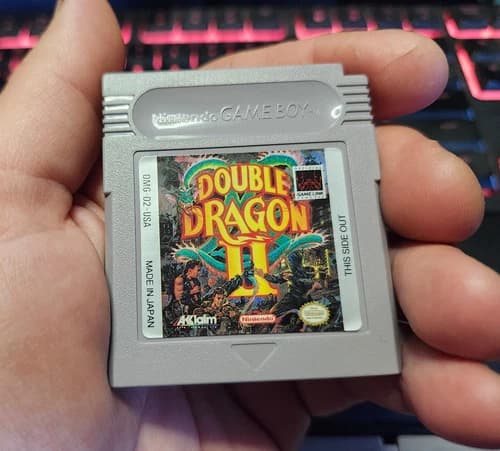 Double Dragon II - GAME BOY GB Nintendo Cartridge Video Game - Great Condition!
