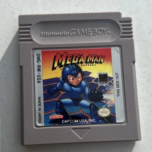 Capcom Mega Man: Dr. Wily's Revenge Nintendo Game Boy Cartridge NTSC-U/C