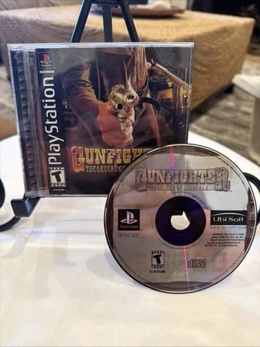 Gunfighter: The Legend of Jesse James (Sony PlayStation 1, 2001) PS1 CIB! Works
