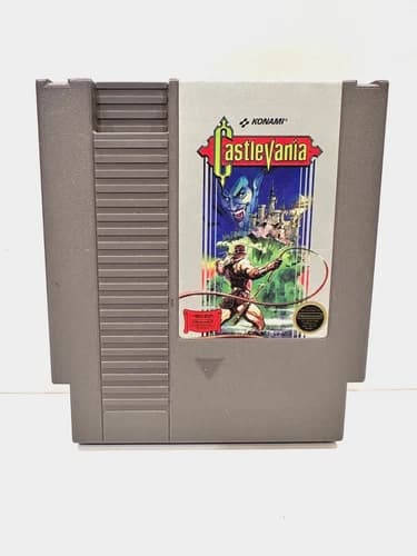 Castlevania (Nintendo Entertainment System, 1987) NES Fully TESTED Working