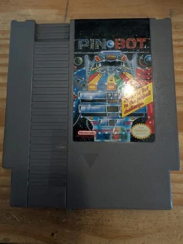 Pin-Bot Game (Nintendo NES, 1985) Cartridge Only Tested & Authentic Moreinstore