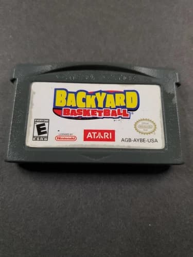 Backyard Basketball (Nintendo Game Boy Advance) GBA Authentic Tested
