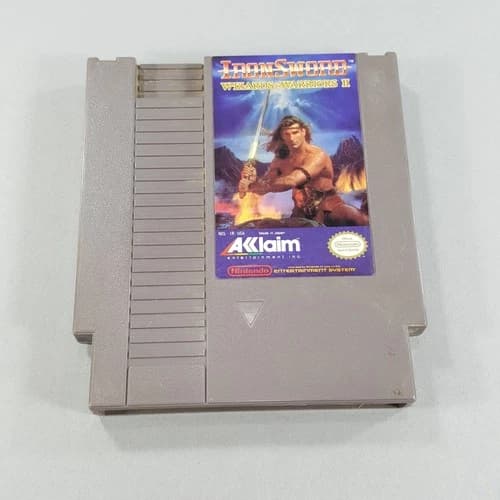 Iron Sword: Wizards and Warriors II 2 Nintendo Entertainment System NES