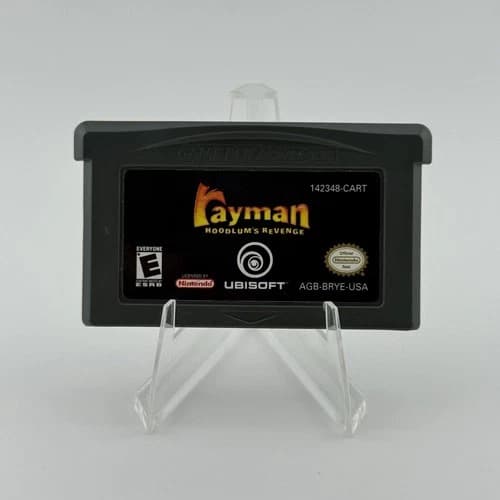 Rayman Hoodlum's Revenge GBA GameBoy Advance Tested Cleaned Excellent Condition