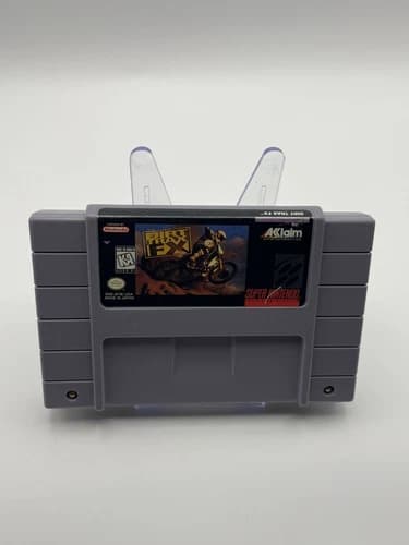 Dirt Trax FX SNES Super Nintendo Tested Works Cartridge Only