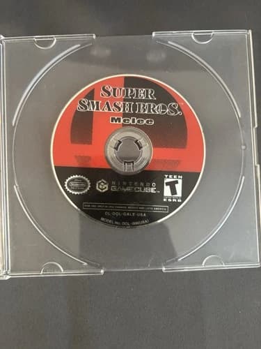 Nintendo Super Smash Bros. Melee Multiplayer Fighting GameCube NTSC-U/C Disc