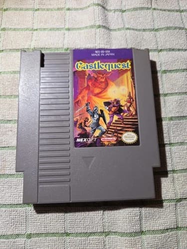 Authentic NES Game Castle Quest Tested Working Cartridge Only Free Shipping USA
