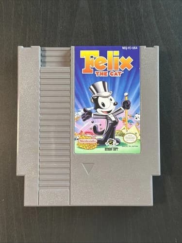 Felix the Cat (Nintendo Entertainment System, 1992) NES Authentic Tested CLEAN!